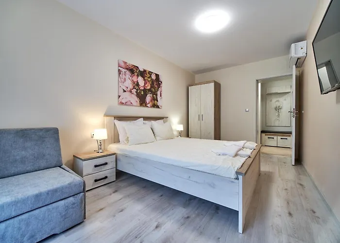 Apartament 100m From The Beach! Aldea Complex With Pool *