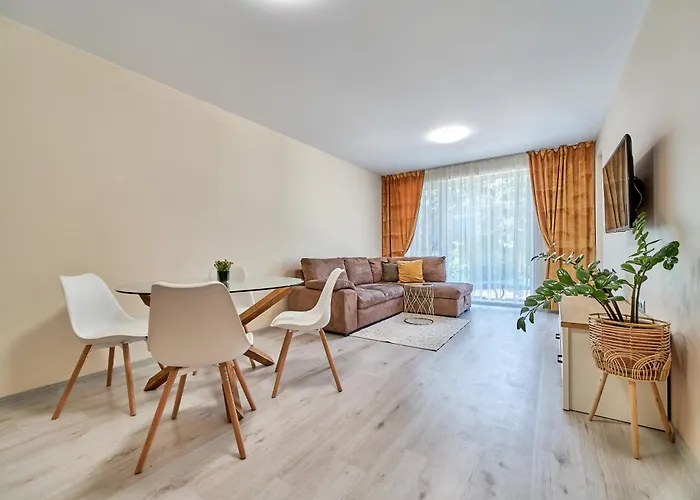 100m From The Beach! Aldea Complex With Pool Apartament